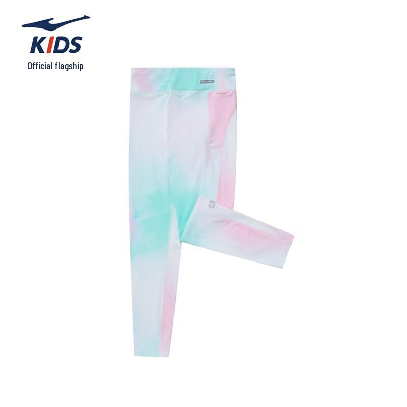 ERKE Girls  Summer Slim-Fit Ankle-Length Sports Leggings 150
