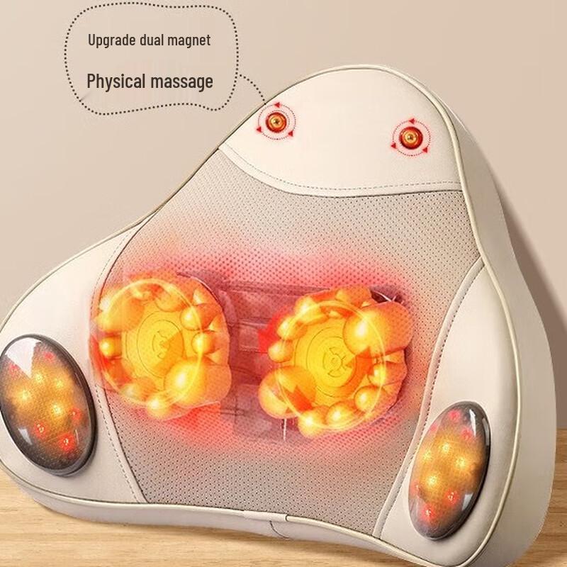 

Xiaomoshi Dual-Magnet Electric Neck & Back Massager Pillow