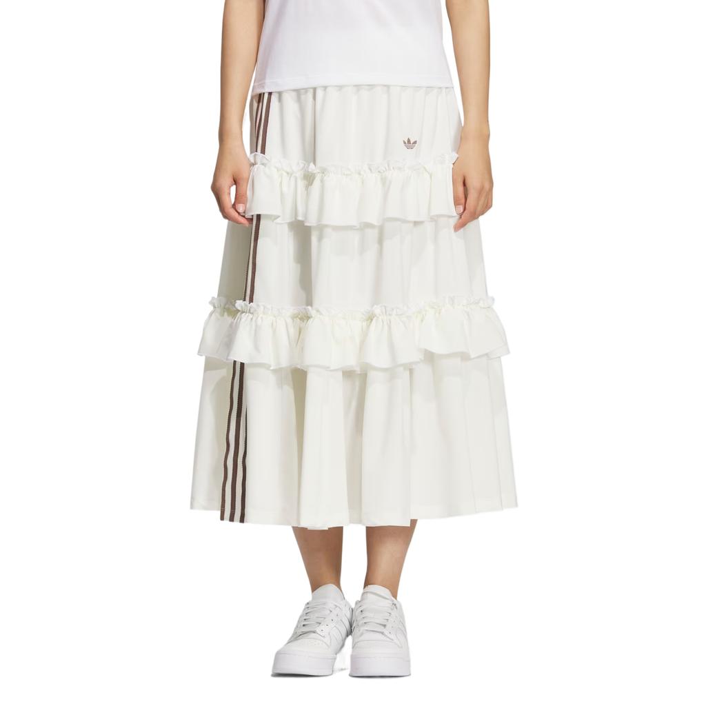 Adidas Originals Solid Color Simple Casual Long Skirt Women skirts KQ6506