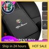 Car Stickers For Alfa Romeo Car Armrest Mat Center Console Arm Rest Protection Cushion Storage Box Cover Pads For Alfa Romeo Giu