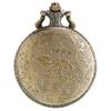 Vintage Bronze Late Sleeping Man Necklace Quartz Pocket Watch Clock Chain Men Women