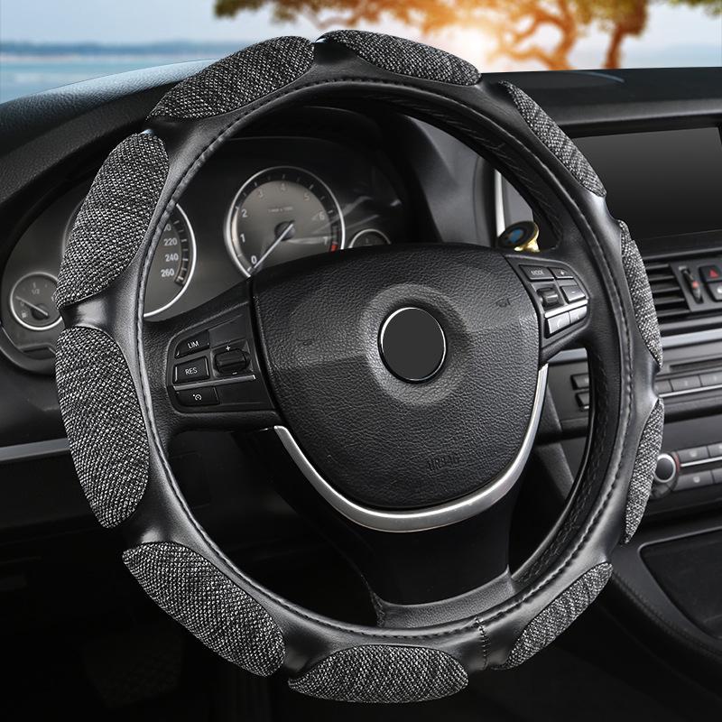 

Не покупать: Снятая с производства льняная оплетка на руль автомобиля «Четыре сезона» 38 cm красный/чёрный