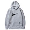 Herren Damen Kapuzenpullover Winter Fleecegefüttert Oversized Lässig Sportbekleidung Langarm Baumwollmischung