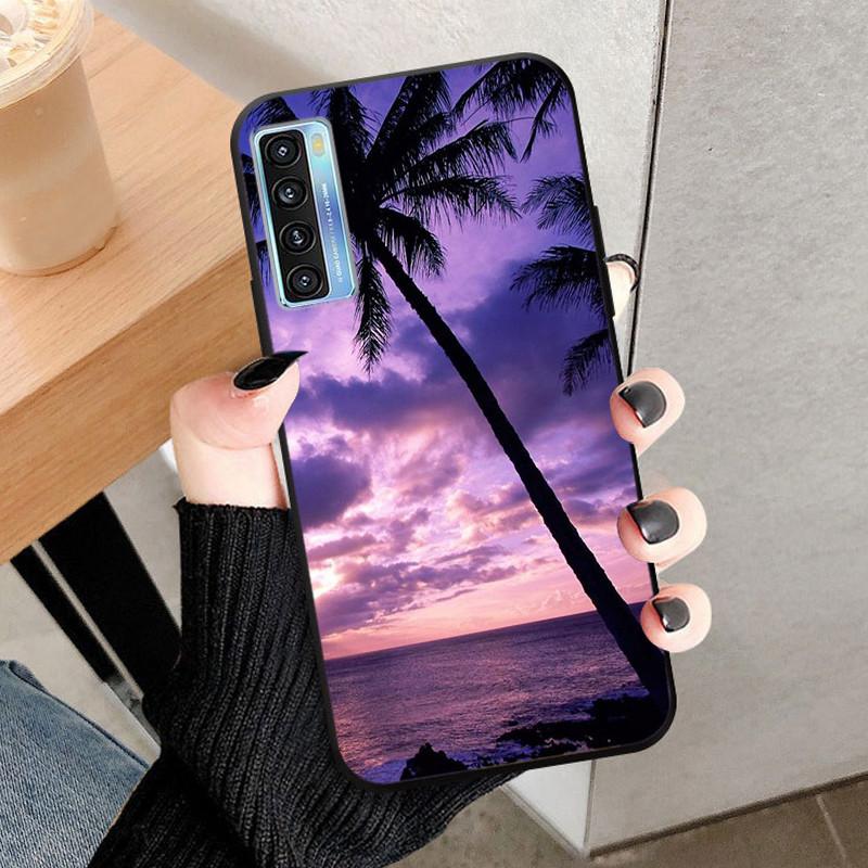For TCL 20 5G / 20S / 20L Plus Case TPU Silicone Shockproof Lions Wolf Phone Covers for TCL 20L Plus Cases 20S Cool Fundas