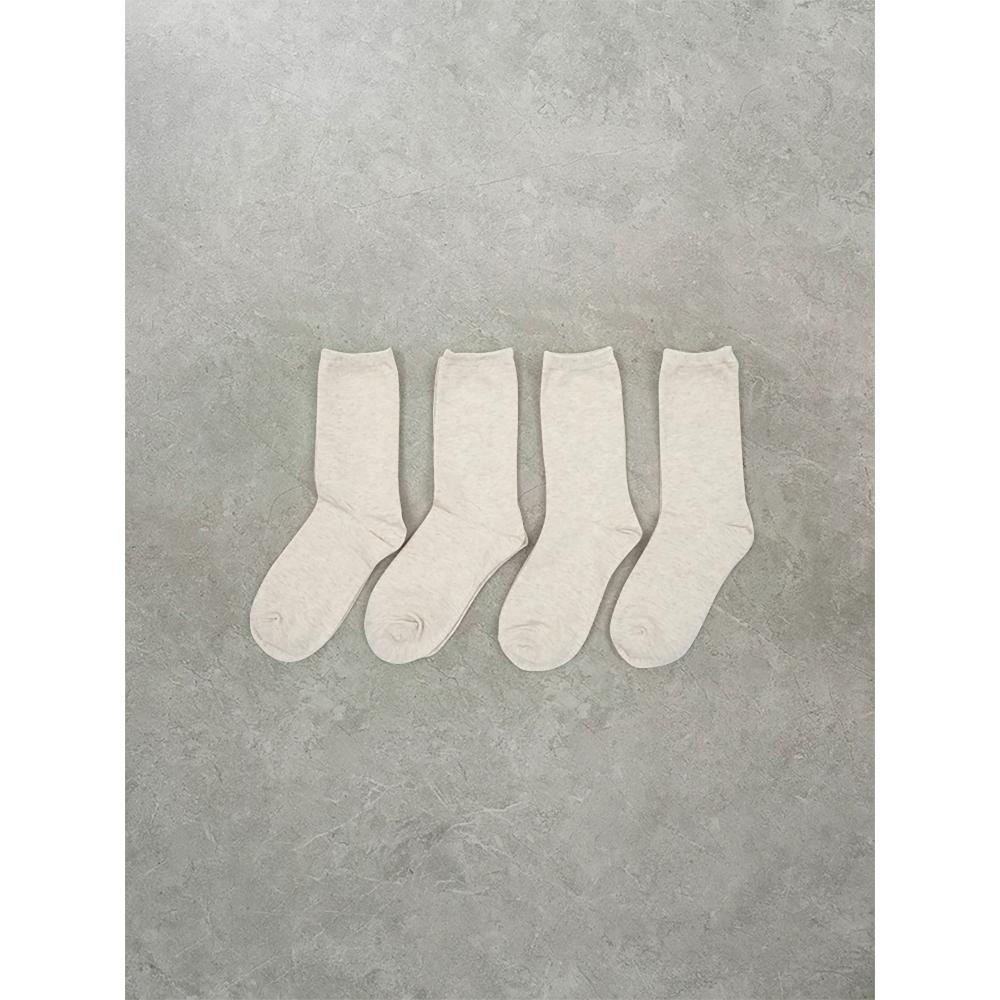 

Носки DaiSo Women S BASICK с длинным воротом, 4 пары