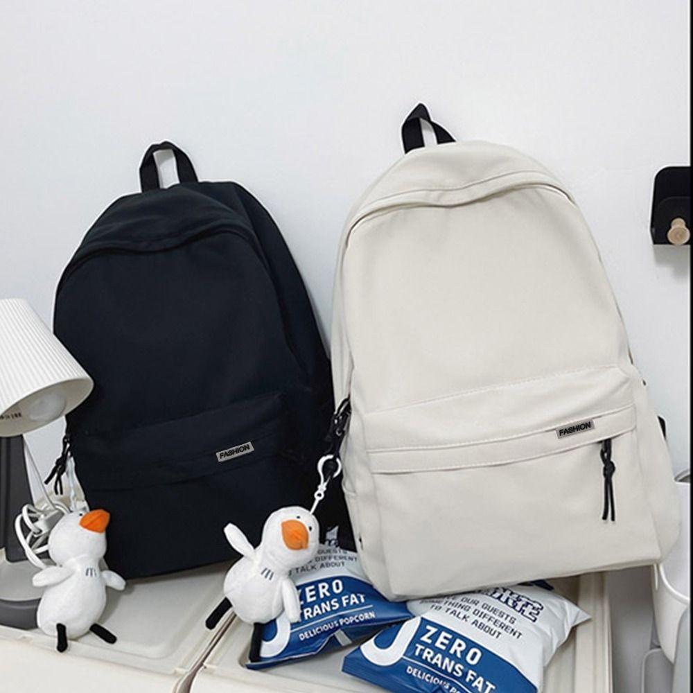 Kreativ Vattentät Tonåring Nylon Bokväska Ryggsäck med Stor Kapacitet Mode Studenter Skolväska Pojkar Flickor Reseryggsäck