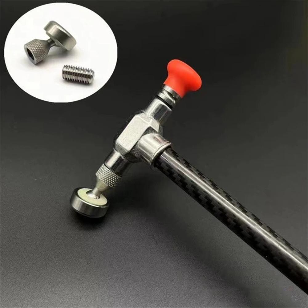 Car Dent Leveling Hammer Repair Tool Titanium Alloy Lever Joint Steering Head 1×