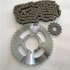 Compatible Chain Set: Zuanbao HJ125K & GS125, GN125 Size Sprockets & Chain Gears