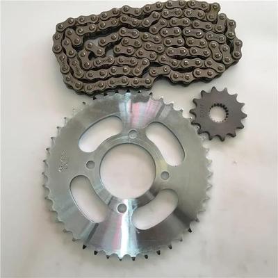 Kompatibler Kettenradsatz: Zuanbao HJ125K & GS125, GN125 Größe Ritzel & Kettenräder