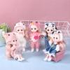 New 16 Cm Mini Confused Doll With 13 Movable Joint 3D Big Eyes For Girls Diy Dress Up
