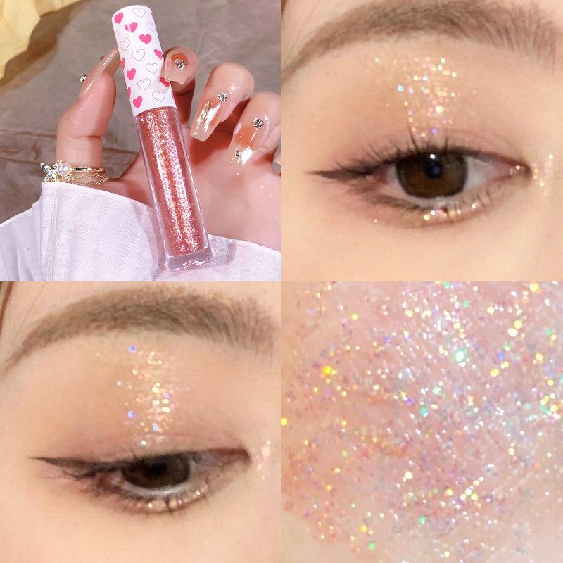Skysti akių šešėliai One Drop lacrimal Glitter Glitter ir polarizing Monochrome highlighter Eyeshadow Solution