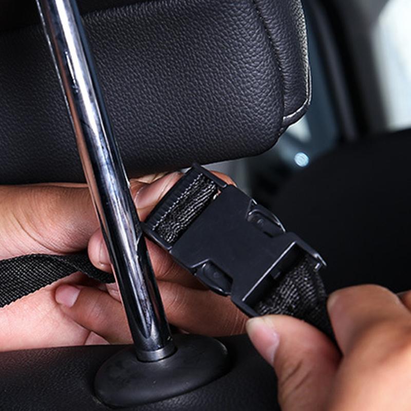 Auto-Kofferraum-Organizer mit großer Kapazität, verstellbare Schnalle, hängende Aufbewahrungstasche für den Rücksitz, faltbare Tasche, universelles SUV-Auto