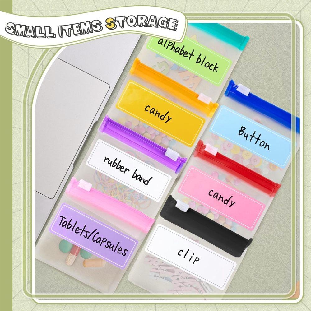 1/7/28pcs Translucent Pill Pouch With Zippered Pill Pouch Set Portable Pill Container  Travel