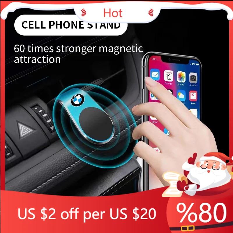 LRUUQ1 New 2025 Magnetic Car Phone Holder in Car Phone Stand Clip Mount For BMW M Performance E46 E49 F30 F80 E36 E46 F10 F30 F34 G20 G