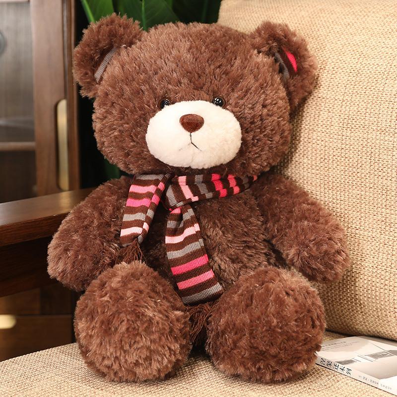 New Teddy Bear Doll Cute Hug Bear Plush Toy Large Bear Doll Valentine's Day Gift Female