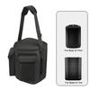 Speaker Storage Bag Travel Carrying Case with Shoulder Strap Zipper Closure Shockproof