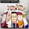 3D Print HUNTER×HUNTER Bedding Set Single Twin Full Queen King Size Bed Set Aldult Kid Bedroom Duvet Cover Sets