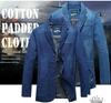 Men's Plus Size Casual Denim Jacket 2182