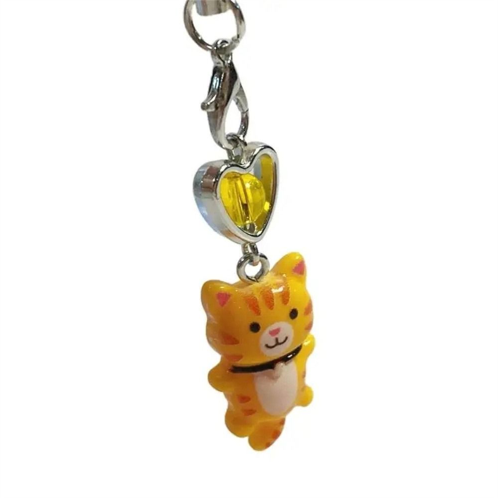 Cellphone Chain Cat Phone Strap Cat Pendant Phone Lanyard Y2K Phone Charm Backpack Ornament