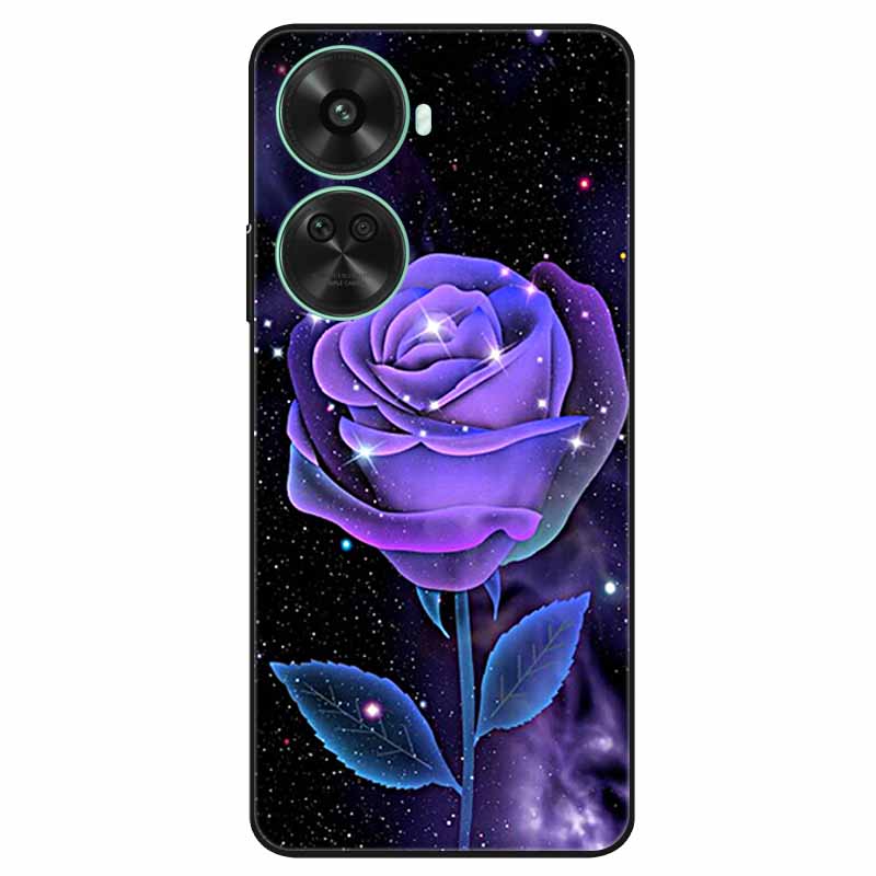 For Huawei Nova 12 SE Case Soft TPU Flowers Beautiful Pattern Phone Cases for Nova12SE Nova 12SE Protect Covers Silicone Capas