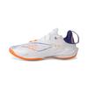 Li Ning Speed 11 Textile, TPU Low Top Basketball Shoes Men's White Orange ABAU053-29