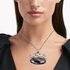 Anhänger Sodalith Silber Edelstein Schmuck Handarbeit vergoldet Sterling Natur