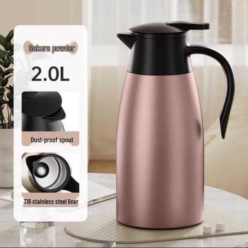 316 Stainless Steel Thermos Flask with Large Capacity for Catering & Dorms
