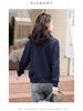 2025 Versatile Women's Stand-up Collar Double Zipper Cardigan: Casual Long Sleeve Sports Jacket
