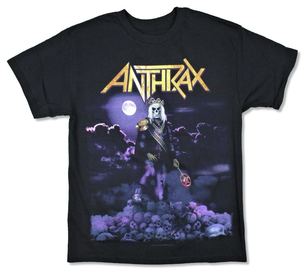 ANTHRAX cd lgo For All Kings SUZERAIN Official SHIRT MED New OOP