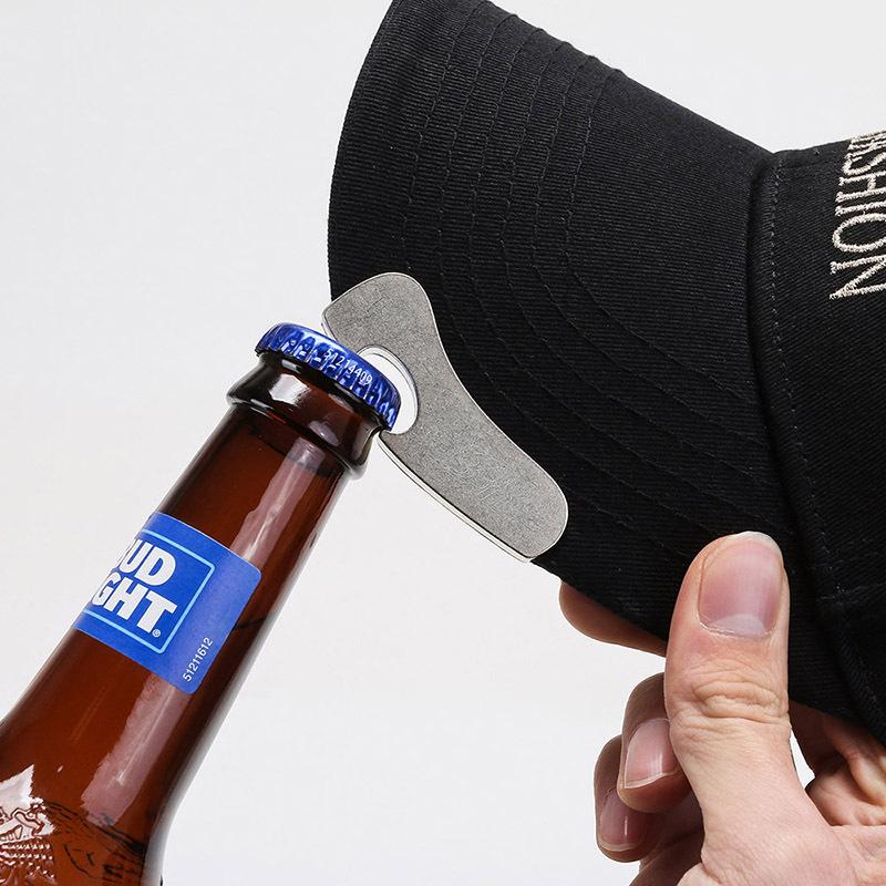 New baseball cap three-dimensional embroidery cap summer bottle opener casual hat versatile sun hat