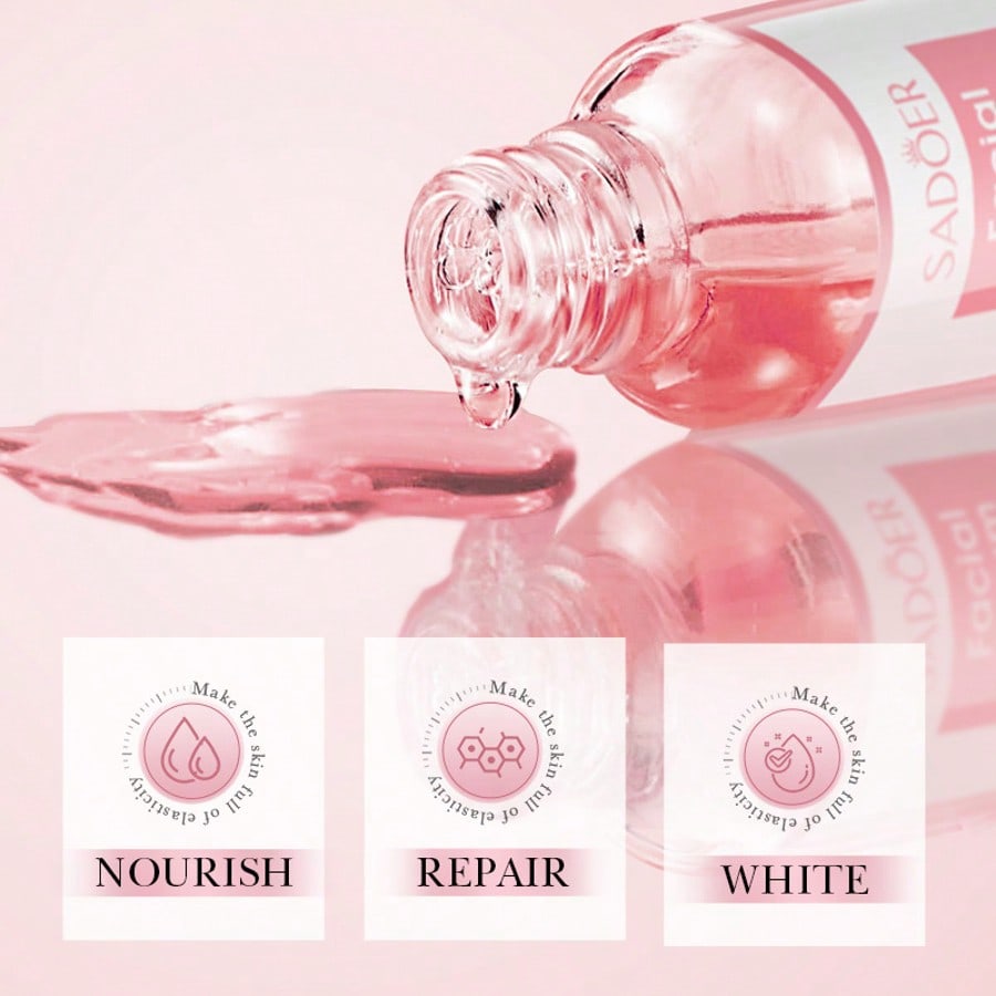 1PC Four In One Facial Transparent and High Moisturizing Essence Skin Rejuvenating Essence