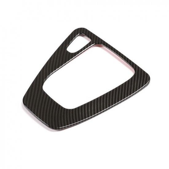 For BMW 3-Series E90 2005-2012 Carbon Fiber Middle Console Gear Shift Frame Trim