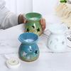 Durable Candle Essential Oil Burner Colorful Aroma Candle Holder Star Moon Incense Burner  Tealight