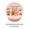 Pacha Dog Rubber Wrist Support Mouse Pad & Cute Keyboard Hand Rest Desk Pad - Ins Style