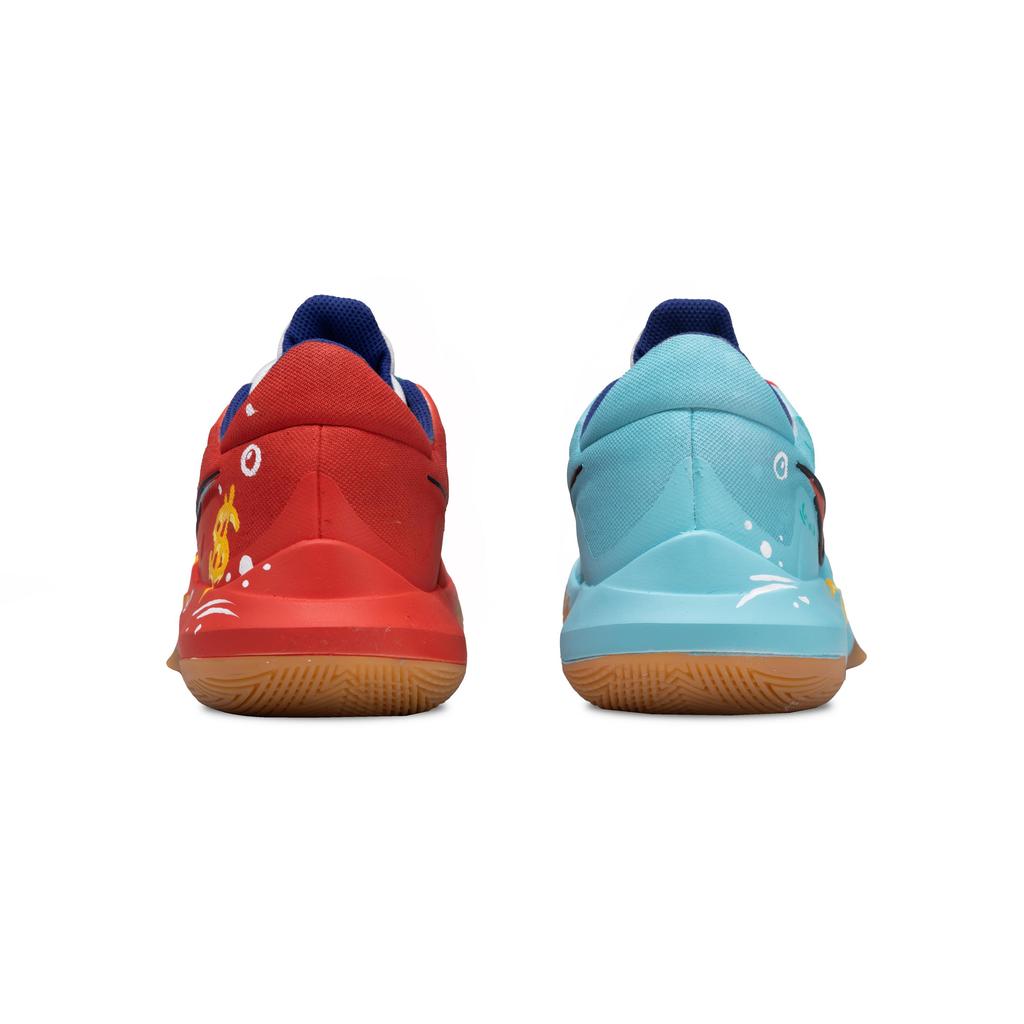 Nike Precision 6 Rivals Resistente a la abrasión Resistente a la abrasión Zapatillas de Baloncesto de caña baja para Hombre Naranja Rojo HV1796-141(Equipo348-)