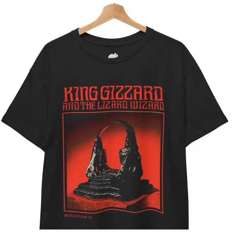 King Gizzard And The Lizard Wizard Shirt, King Gizzard Unisex T-Shirt S разноцветный