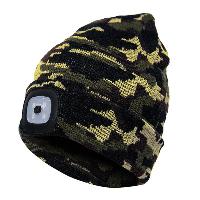 Unisex LED Beanie Hat Knitted Hat 