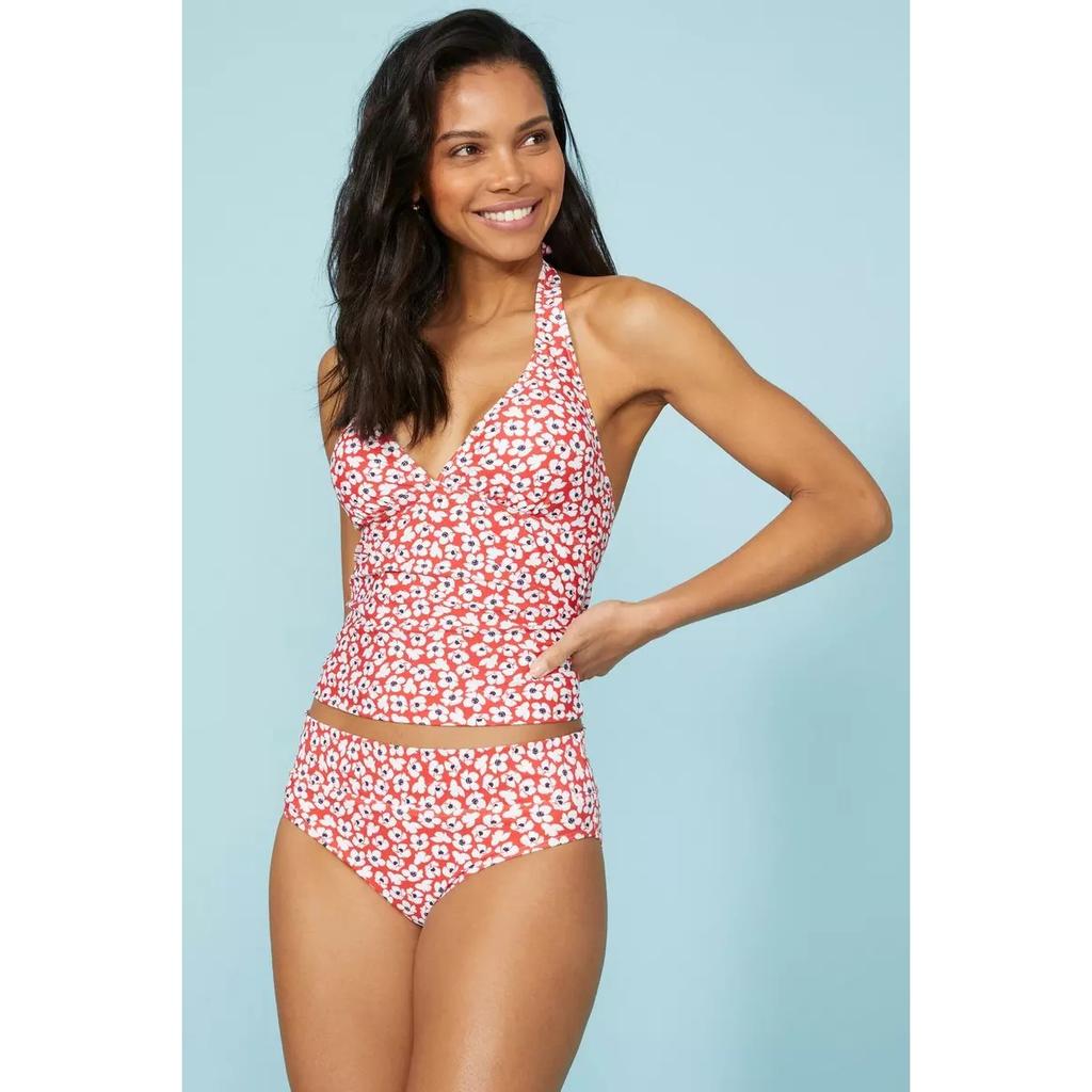 Debenhams Damen-Bikinihose mit Ditsy-Print