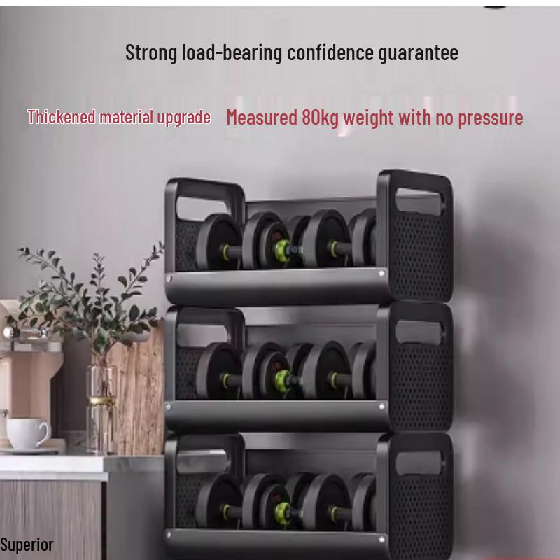 Beiying 3-Tier Rolling Kitchen Storage Cart
