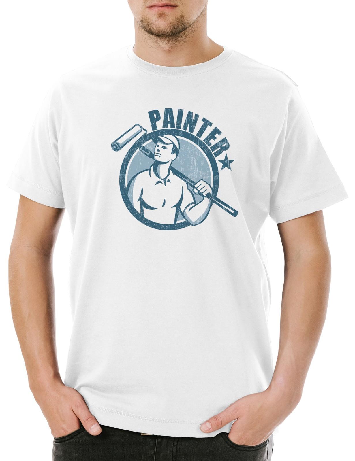 

Painter V Mens T-Shirt Mens Womens Tees Top Painter Artist Painter Craft Artist Painter S