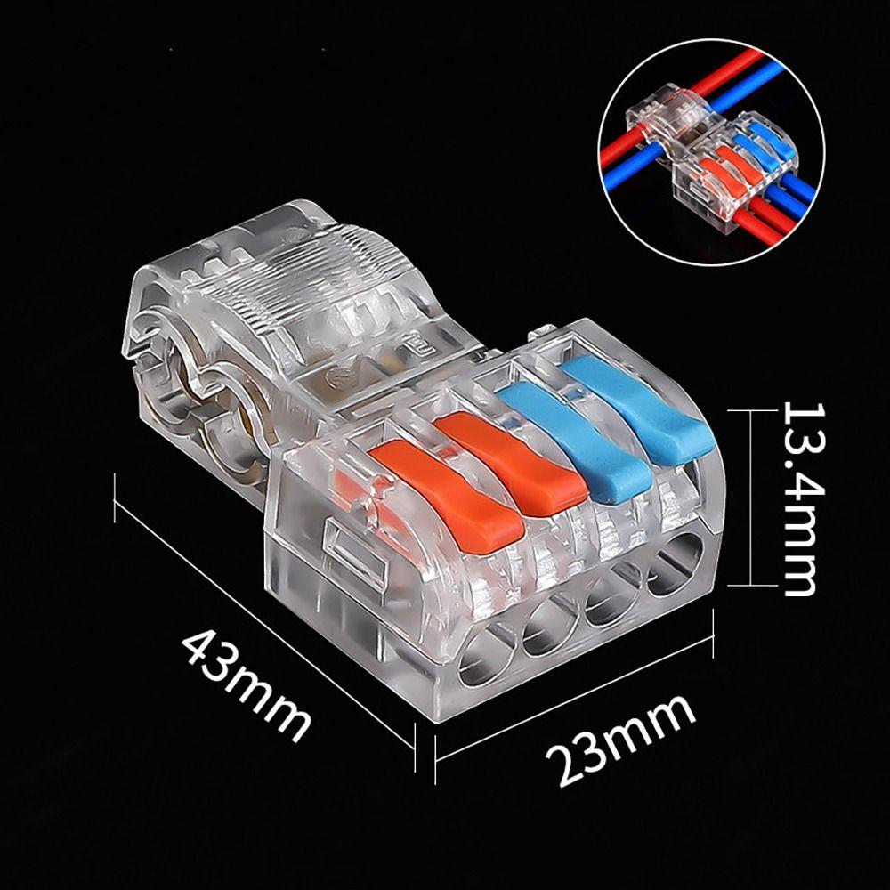 T Type Wire Connector Mini Compact Splice Electrical Connectors Small Wiring Connector  Electrical