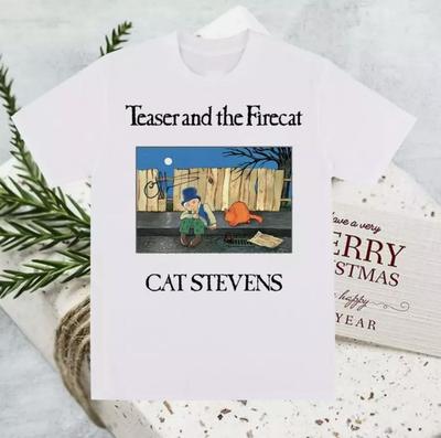 T-shirt Unisex S-5XL Cat Stevens Teaser And The Firecat
