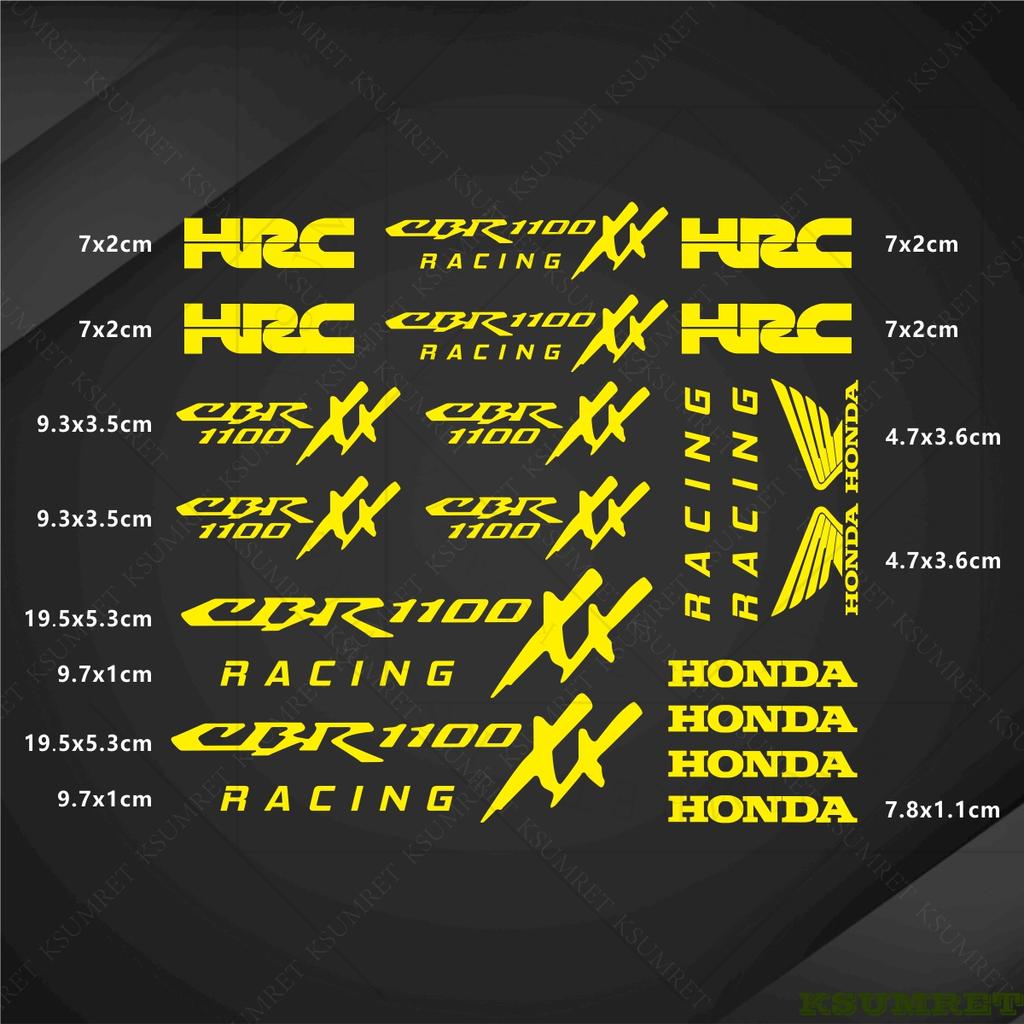 For Honda Motorcycle Stickers CBR1100XX Logo Decal Waterproof