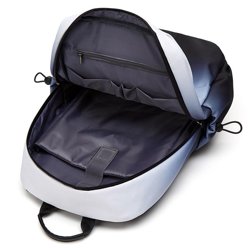 New Gradient Color Backpack for Men, Laptop Backpack, High School and College Students