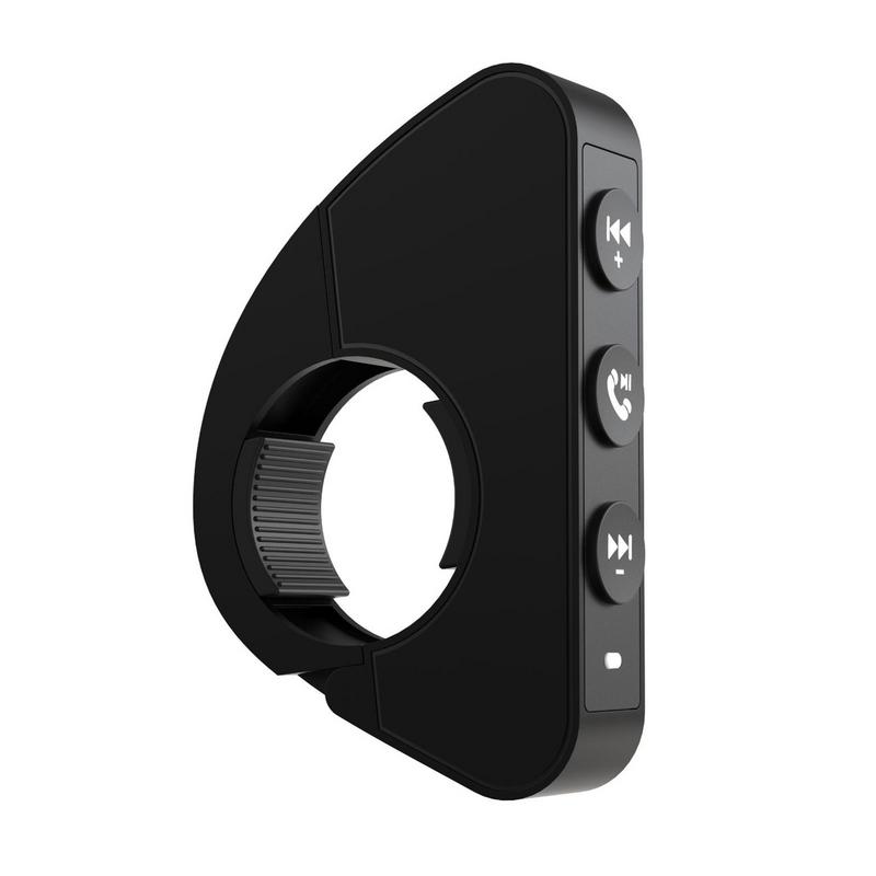 Motorcycle BT Remote Control BT 5.0 Steering Wheel Remote Controller BT 5.0 EDR 160mAh Media Remote Button Wireless Volume