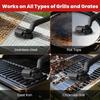 Stainless Steel Electric Wireless Rotary Grill Brush 3-Speed 180° Adjustable Wireless Grill Brush with Gloves BBQ Cleaner Brush