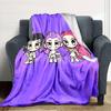 1pc KPop Demon Hunters7 Blanket, Gift, for Men and Women, Soft Blanket, Good for Sofa Bed Couch Travel, Lightweight Flannel Blanket