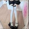Elastic Bowknot Suspender Stockings Lolita Style Over Knee Long Socks Thigh High Stockings  Women
