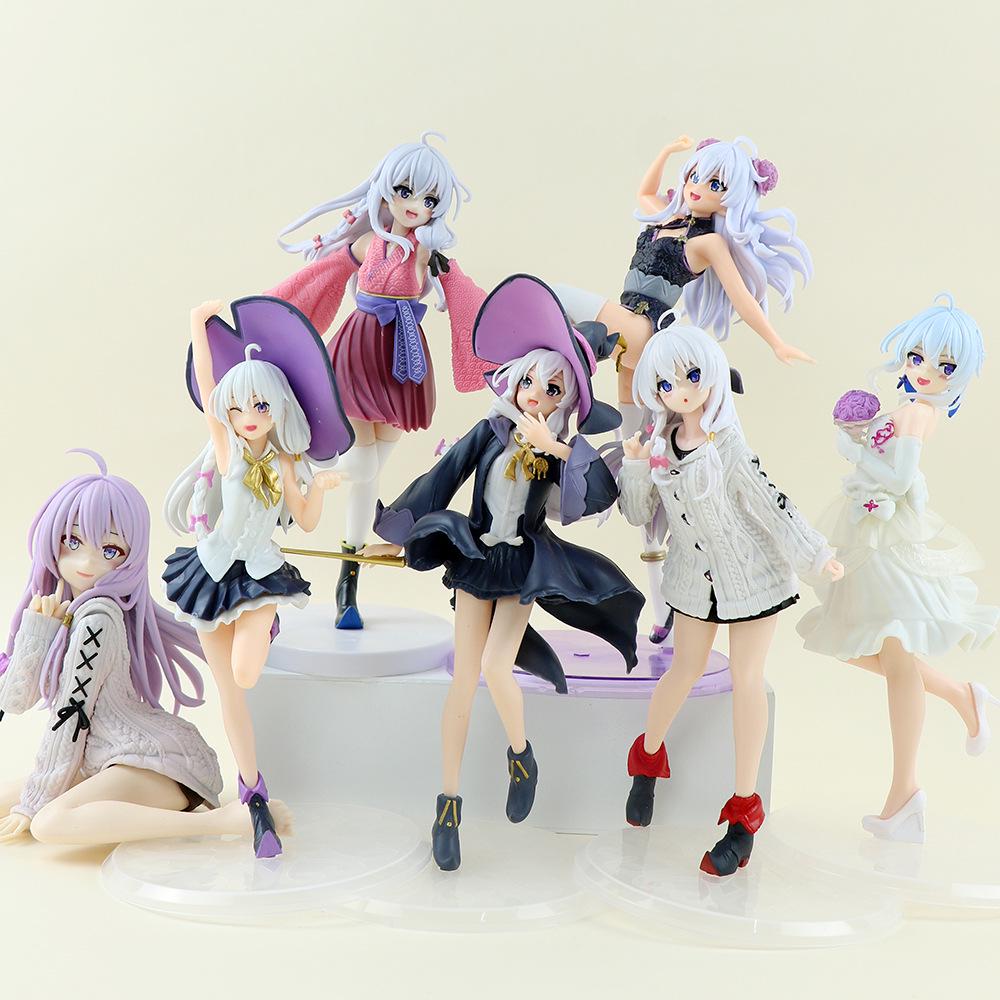 Bishoujo Figure Collection: Hatsune Miku, Frieren, Mushoku Tensei & Elaina Figurine