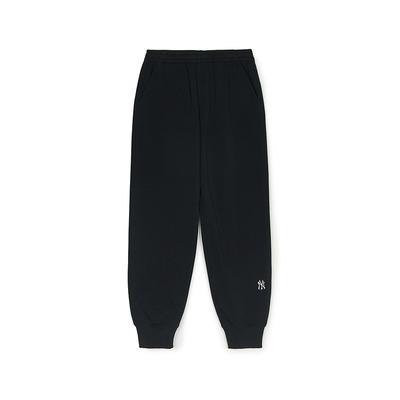 New York Yankees Colección Básica SS25 Pantalones Deportivos de Punto Unisex Negro 3APTB0151-50BKS
